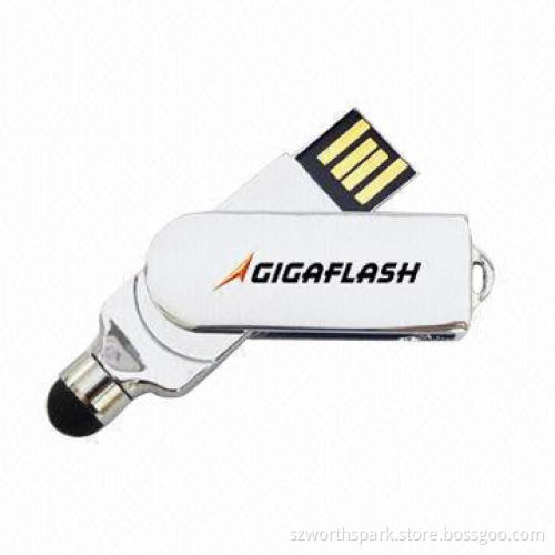 Touch Pen USB Flash Drive with 8 to 32GB Capacity, Supports User Password